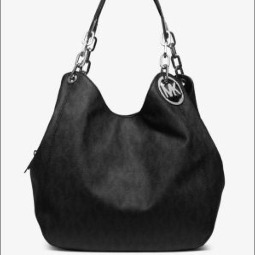 Michael Kors Fulton Large Signature Shoulder Bag